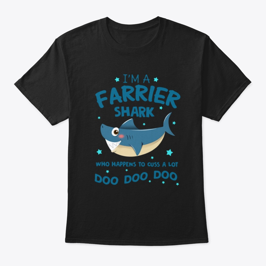 Farrier Shark Who Happens To Cuss A Lot Unisex Tshirt