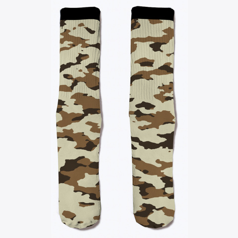 Military Camouflage   Arid Desert Iii Standard áo T-Shirt Front