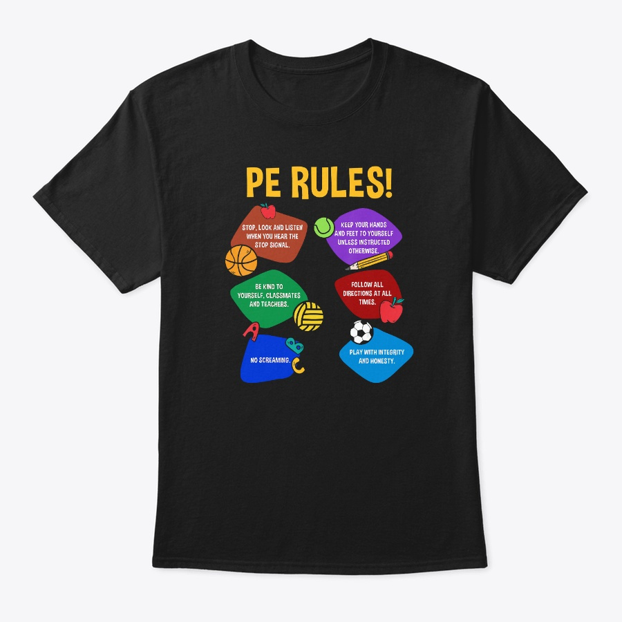 Pe Teacher Physical Education Rules Unisex Tshirt