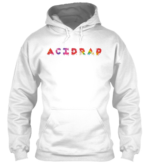 Acidrap White T-Shirt Front