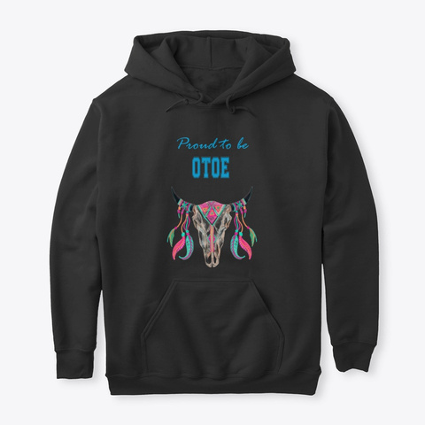 Proud to be Otoe Buffalo Skull Unisex Tshirt
