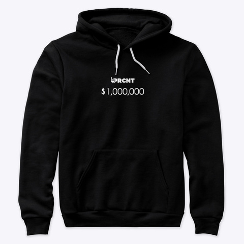 1 Prcnt $1,000,000 Black T-Shirt Front