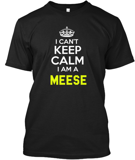 MEESE calm shirt Unisex Tshirt