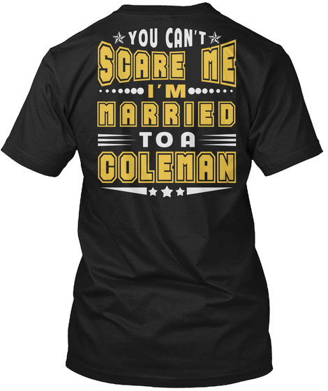 Married To Coleman Thing Shirts