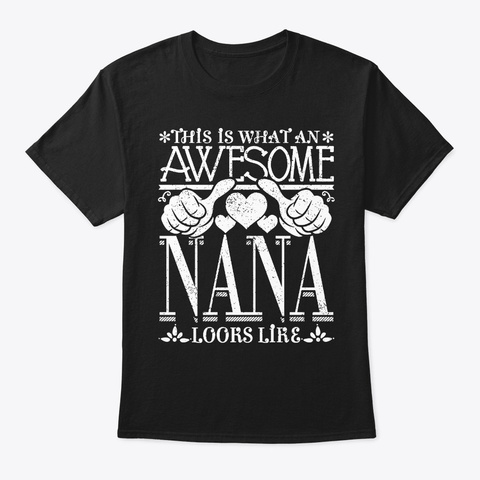 This Is What An Awesome T Shirt Gift Black Camiseta Front