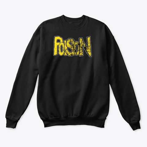 Poison Apparel Black T-Shirt Front