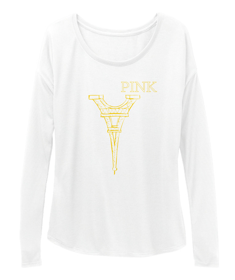Pink White T-Shirt Front