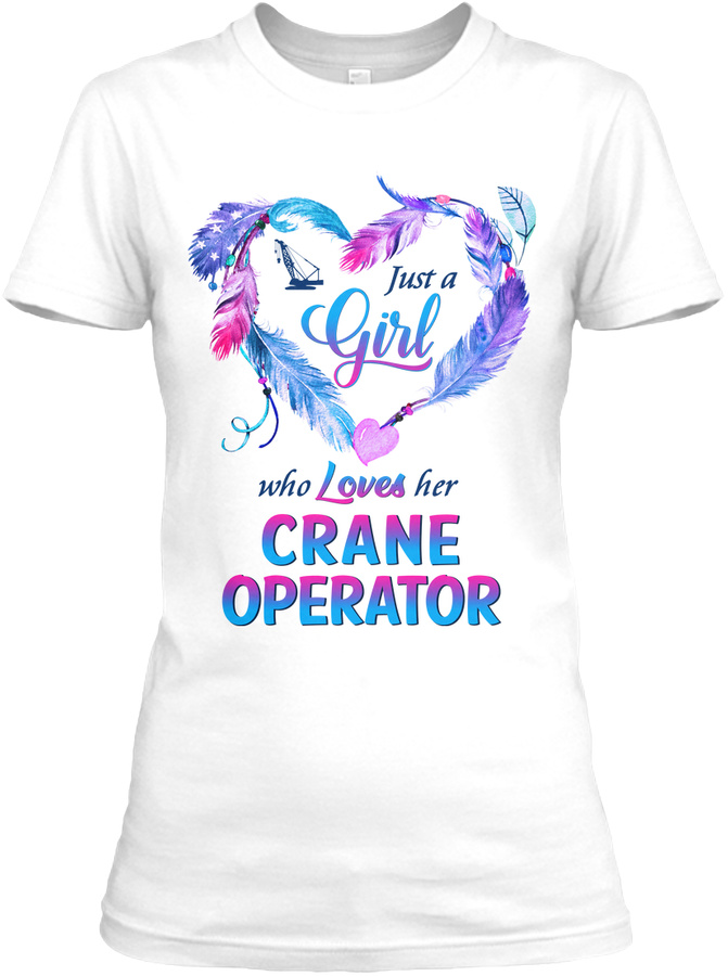 Cute Crane Operators Lady