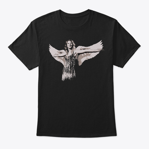 My Angel Black T-Shirt Front