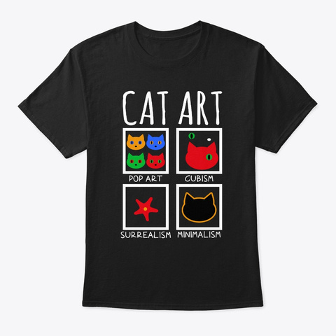 Cat Art Shirt Funny Cat Lover Gift