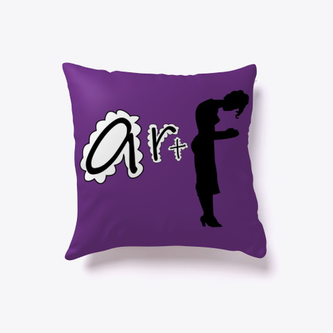 "F Art" Purple Camiseta Front