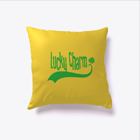 Lucky Charm St Patricks Day  Yellow Kaos Front