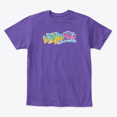 Girls Premium Tee Shirt Purple  T-Shirt Front