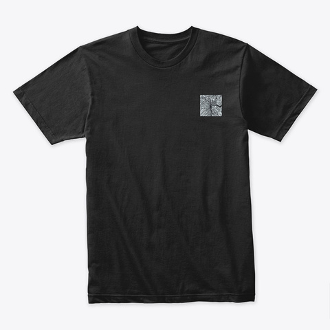 Saucidelic Black T-Shirt Front