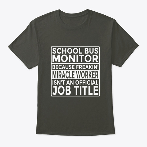 School Bus Monitor Miracle Worker