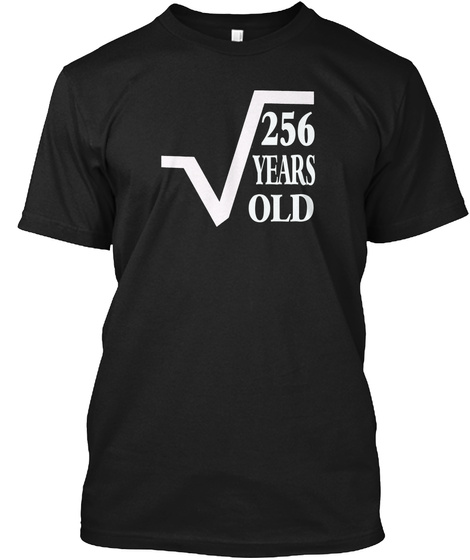 Square Root Of 256 Shirt