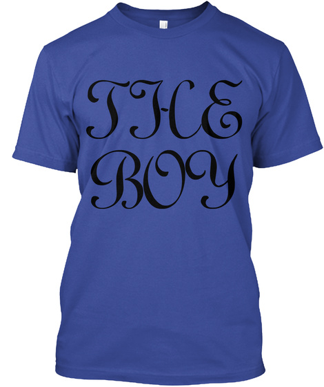 The
Boy Deep Royal T-Shirt Front