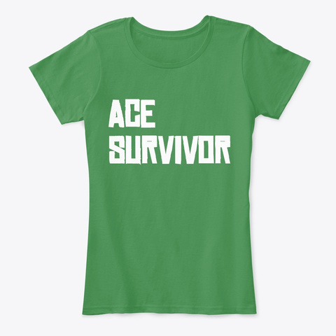 Ace Survivor Series Kelly Green  T-Shirt Front