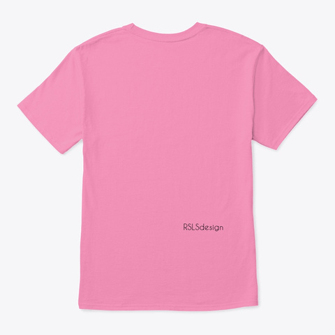 Skateboarding Tee Shirt Pink T-Shirt Back