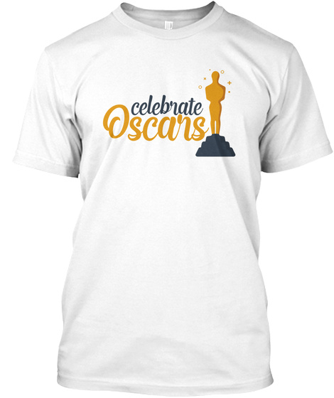 Oscars 2017 White T-Shirt Front