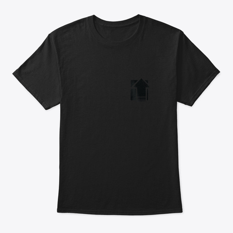 North Pointe Zip Black T-Shirt Front
