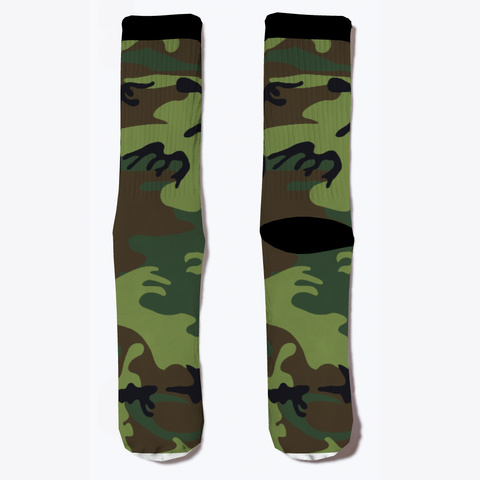 Military Camo Socks! New Arrival! Standard T-Shirt Front