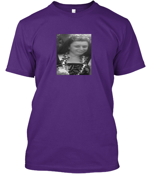  In Loving Memory Of Tammy R. Gray Purple T-Shirt Front