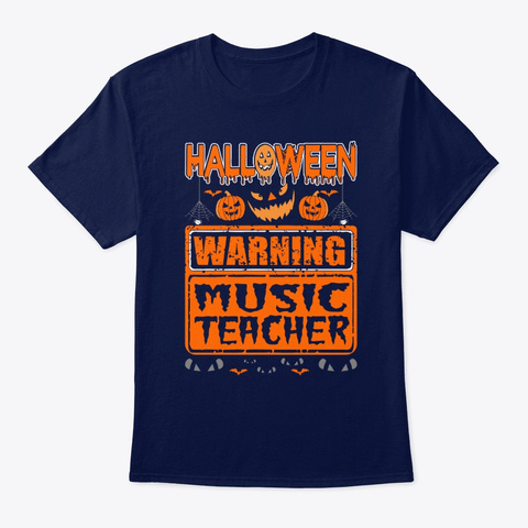 Halloween Warning Music Teacher Gift