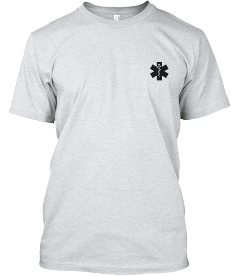Paramedic  Limited Edition Ash T-Shirt Front