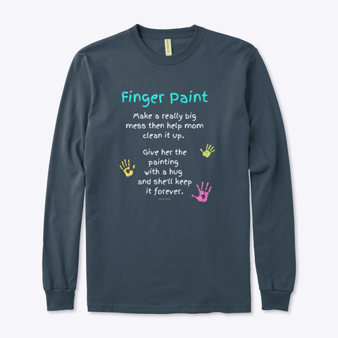 Finger Paint Pacific T-Shirt Front