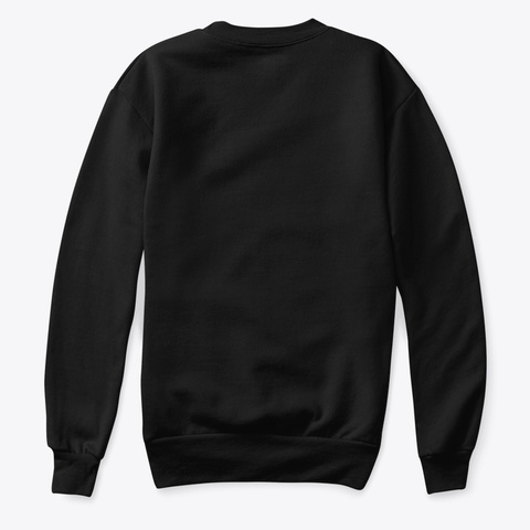 Sweatshirt: Wow Black T-Shirt Back
