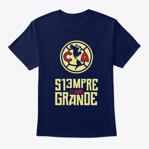 El Mas Grande De Mexico Navy T-Shirt Front