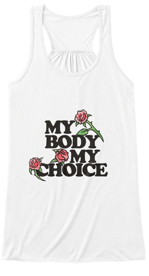 My Body My Choice Red Rose Pro-choice