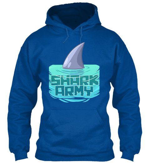 Shark Army Royal T-Shirt Front