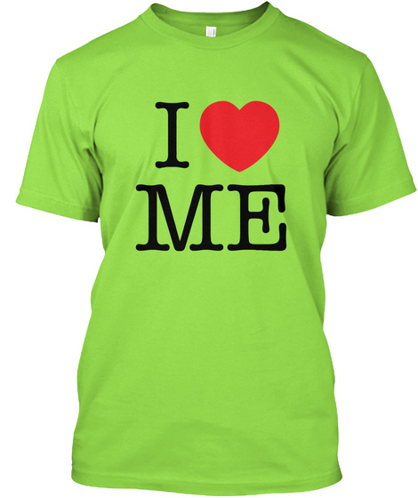 I Love Maine   Valentiens Day Lime T-Shirt Front