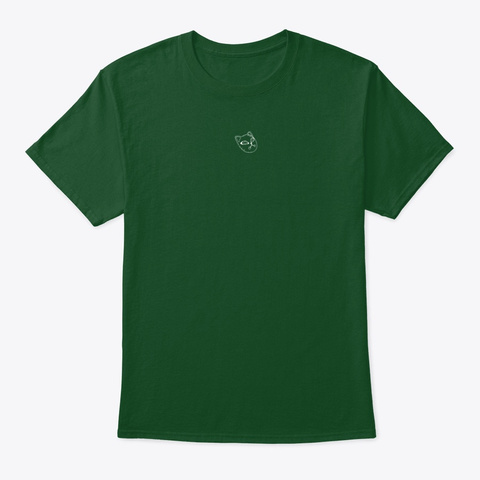 Tanjiro Data Green Deep Forest T-Shirt Front