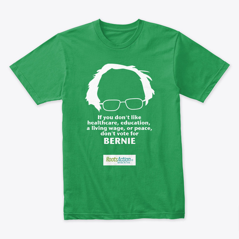 Bernie Kelly Green T-Shirt Front