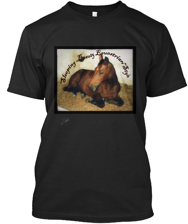 Sleeping Beauty Equestrian Style by Zvzo Unisex Tshirt