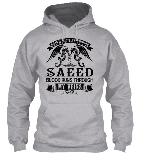 SAEED - My Veins Name Shirts Unisex Tshirt