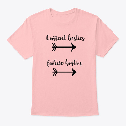 Pregnant Friend Product Gift   Future Pale Pink T-Shirt Front
