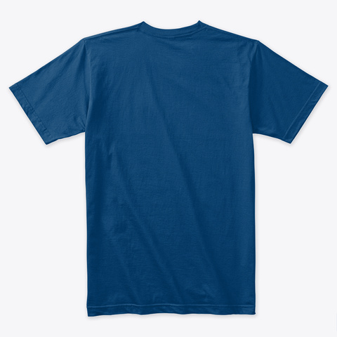 An Error Occurred. Please Check Your Internet Connection. Cool Blue T-Shirt Back
