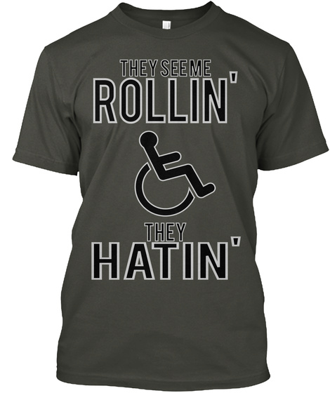 They See Me Rollin They Hatin Smoke Gray Kaos Front