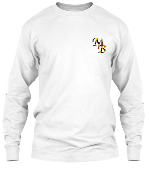 Mb White T-Shirt Front