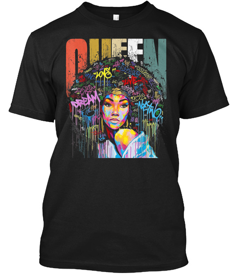 Cute African American Queen Tshirt