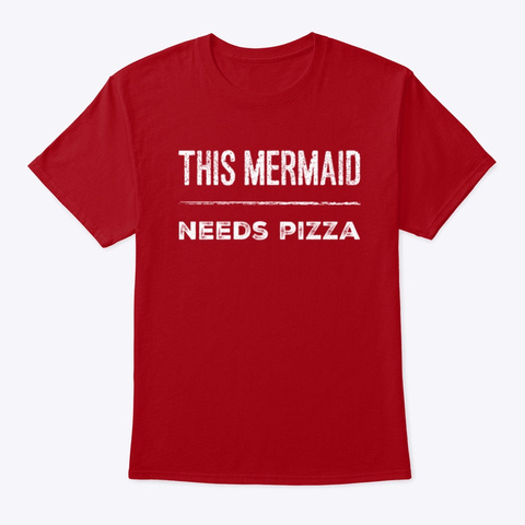 This Mermaid Needs Pizza