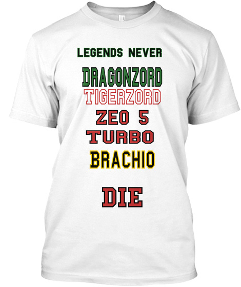 Legends never dragonzord tigerzord zeo 