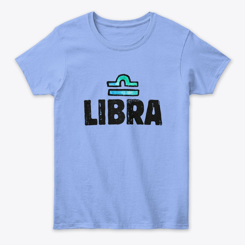 Libra T-shirt Libras Symbol Design