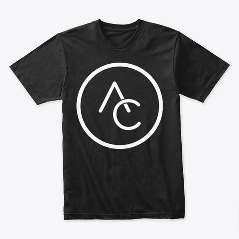 Audio Concierge Premium T Shirt Black T-Shirt Front