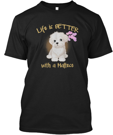 I Love Maltese Dog Lover Unisex Tshirt