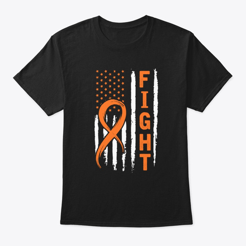 Usa Flag Fight Kidney Cancer Cure Tee